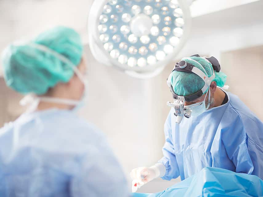 2 dierenartsen in operatie