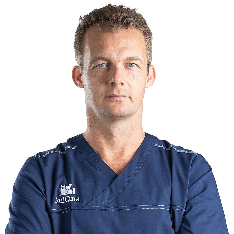 Foto van Tom Volkaert, Dierenarts