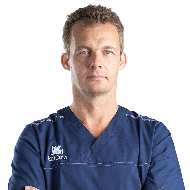 Foto van Tom Volkaert, Dierenarts